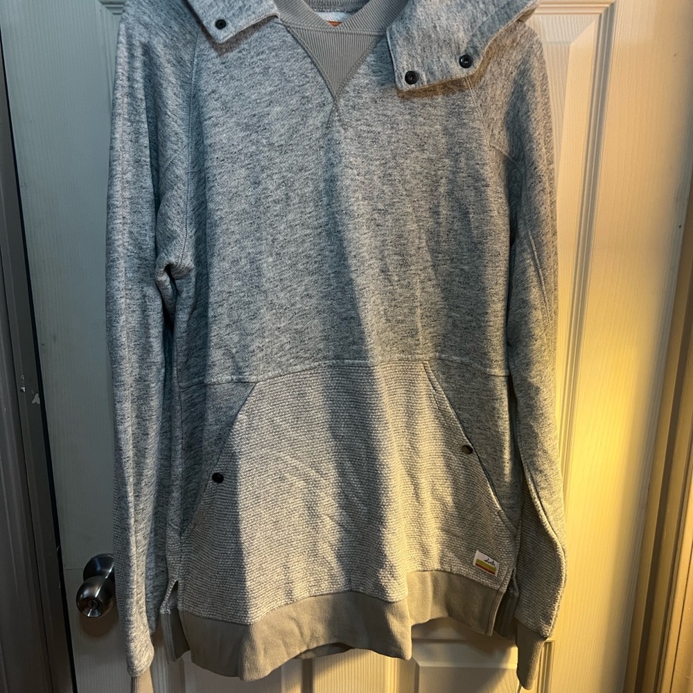 Stylish Gray Men's Hoodie